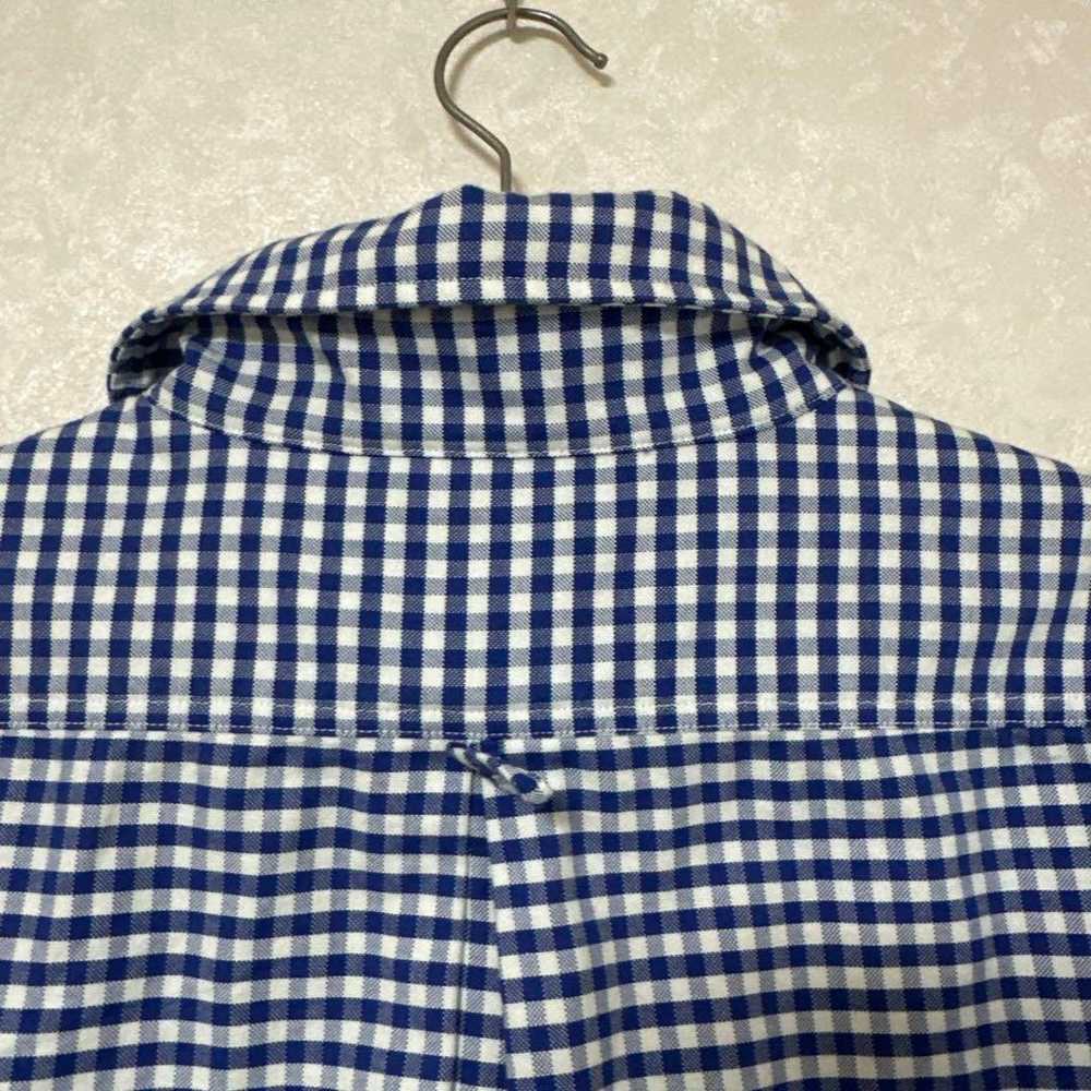 DANTON Checked Long Sleeve Shirt, Size 36 - image 7