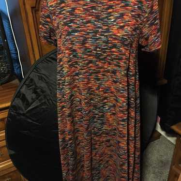 Lularoe multicolored carly dress