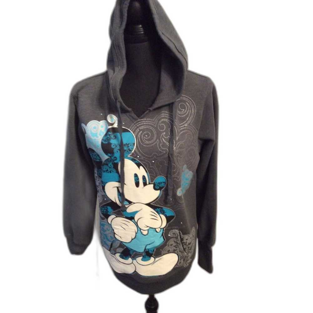 Disneyland Park Hoodie VNC Pullover Micky Mouse B… - image 1