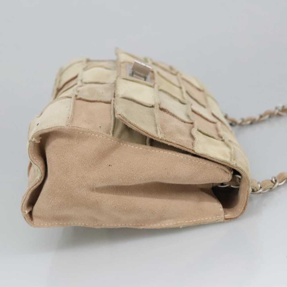 Chanel 2,55 Beige Suede Shoulder Bag (Pre-Owned) - image 3