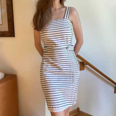 Vintage Banana Republic striped dress