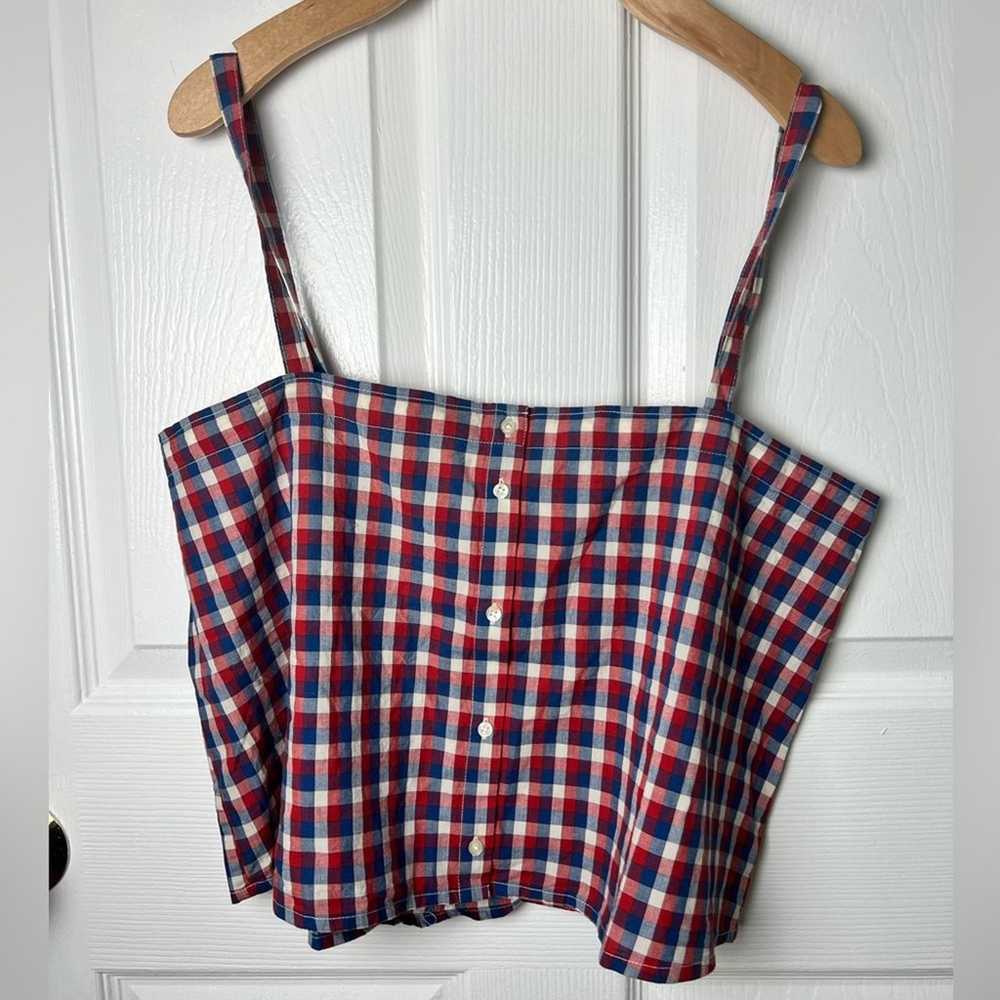 The Great Cotton Picnic Plaid Sleeveless County L… - image 2