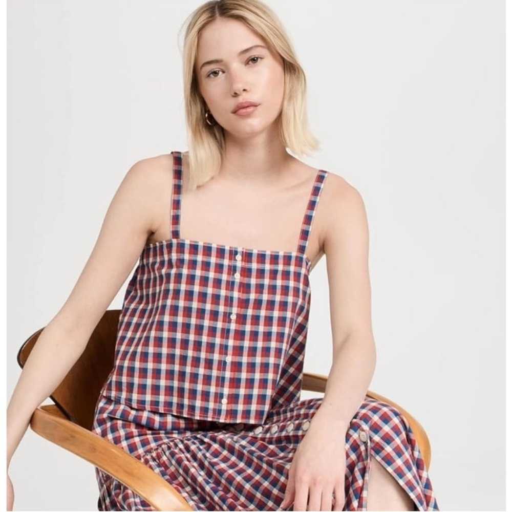 The Great Cotton Picnic Plaid Sleeveless County L… - image 3