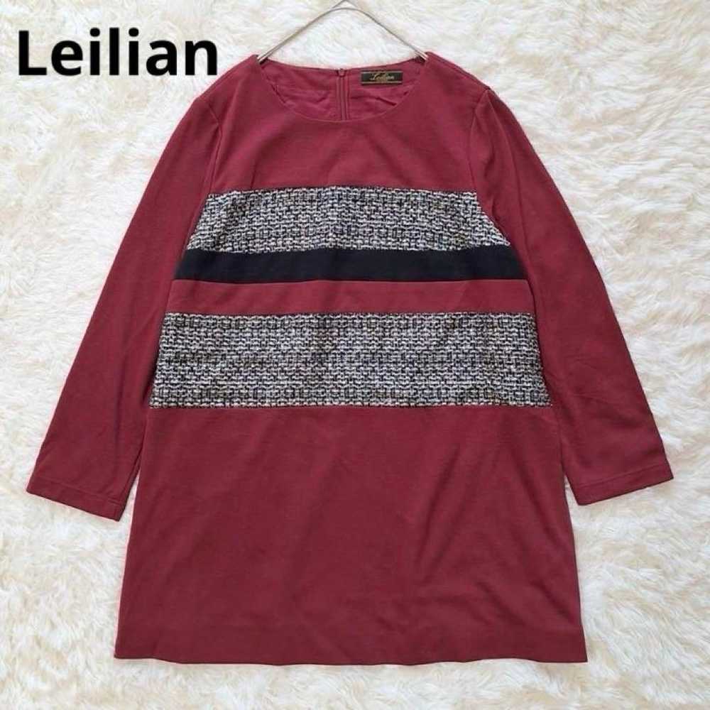 Leilian✨ Leilian Mixed Fabric Tunic Tweed Plus Si… - image 1