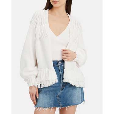 Frame FRAME Fringe Hem Cardigan