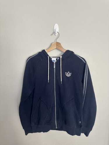 Adidas × Vintage Crazy Grunge Adidas Zip Up Hoodie