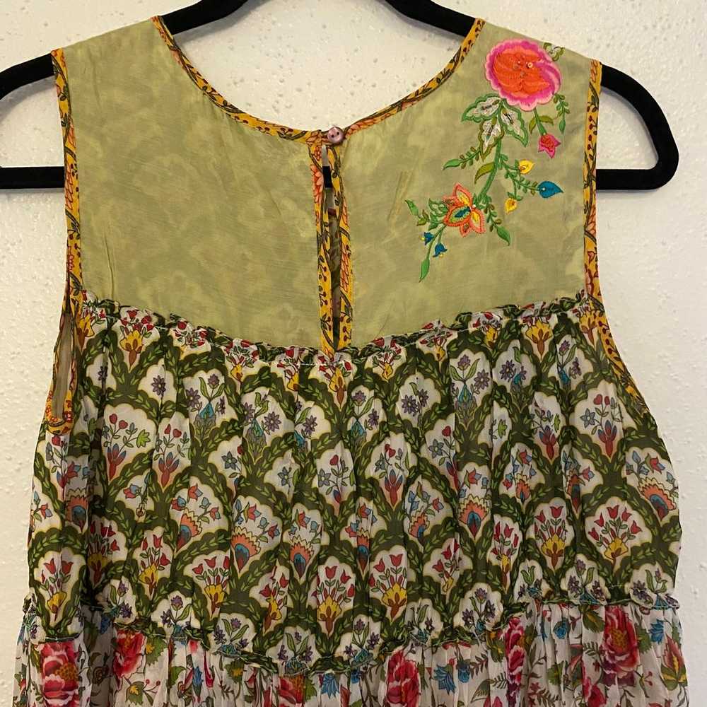 Anthropologie × Tanvi Kedia Ananya Tunic Dress Sz… - image 10