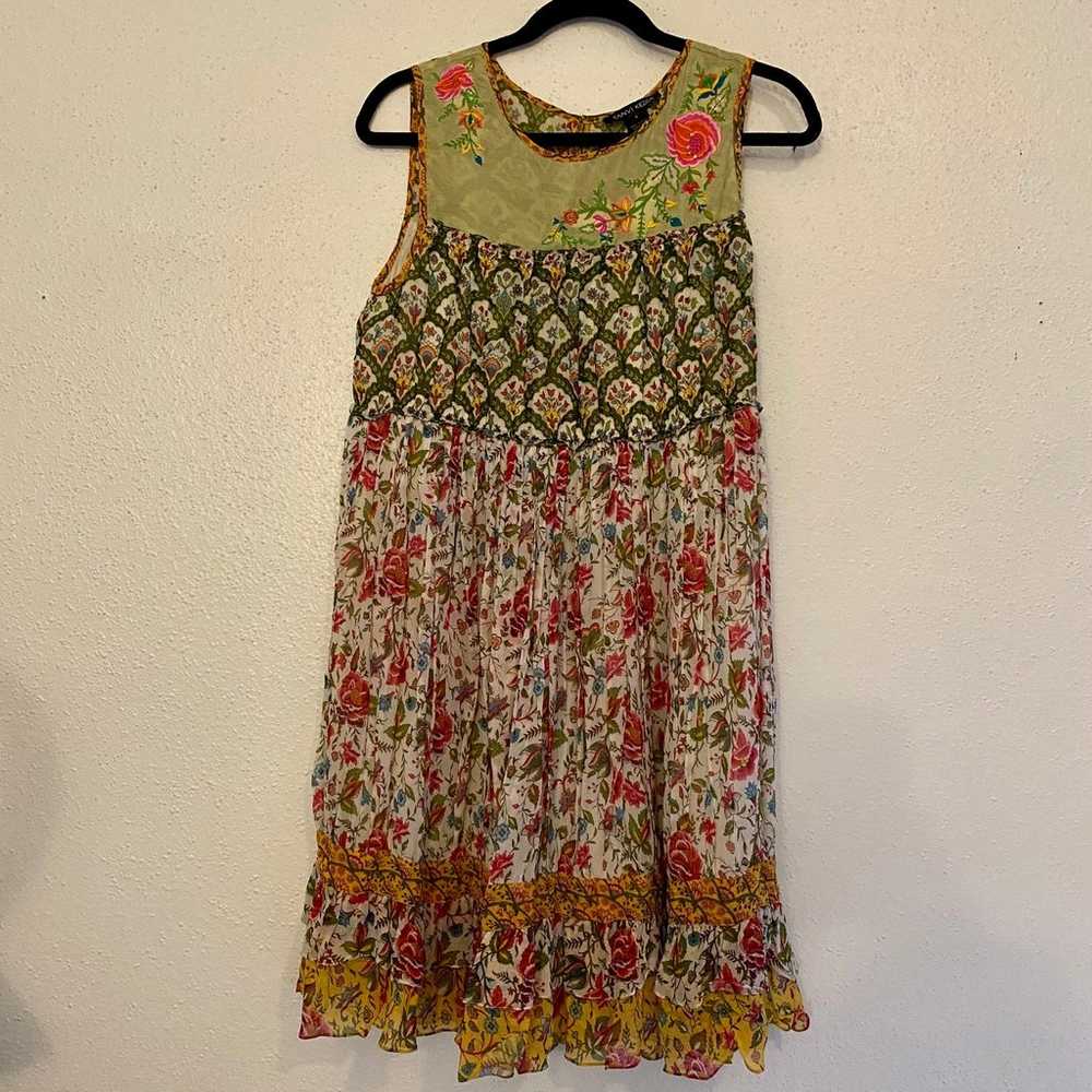 Anthropologie × Tanvi Kedia Ananya Tunic Dress Sz… - image 6