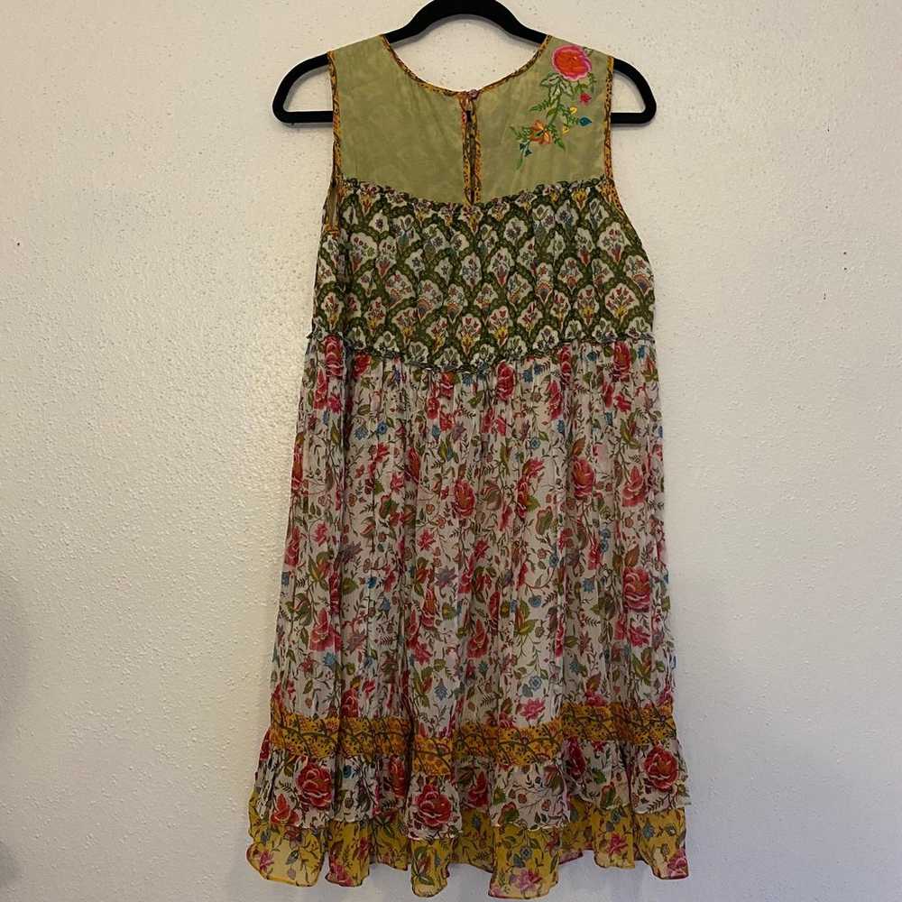 Anthropologie × Tanvi Kedia Ananya Tunic Dress Sz… - image 7