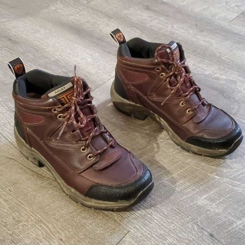 Ariat Ariat Leather Boots Terrain Hiking Brown Wo… - image 2