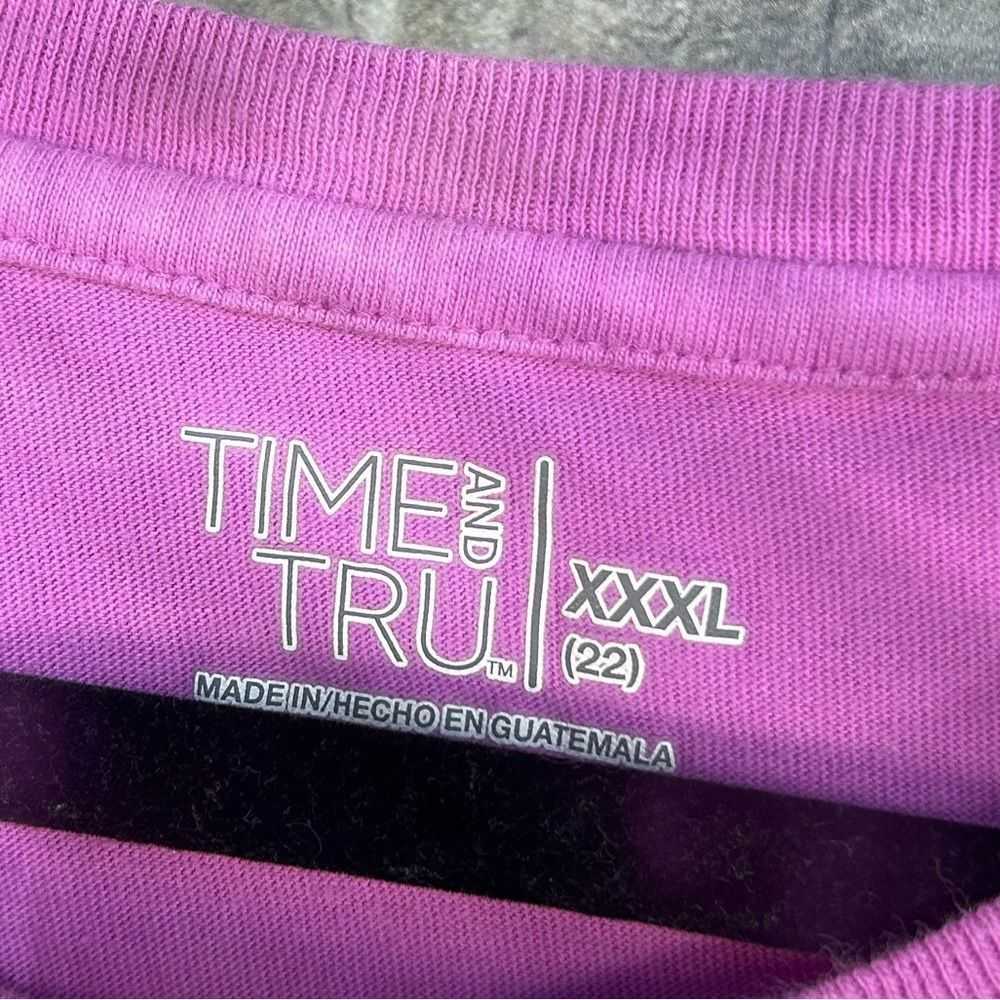 Other Time and Tru Patch Pocket Fuchsia Pink Shor… - image 4