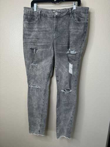 Other Refuge Women's Upcycled Gray Skinny Jeans