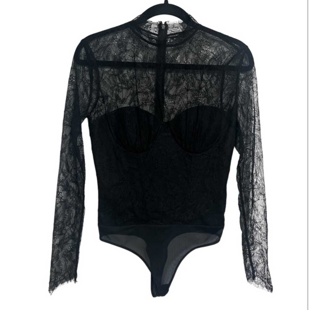 Jonathan Simkhai Lace Bustier Bodysuit - image 3