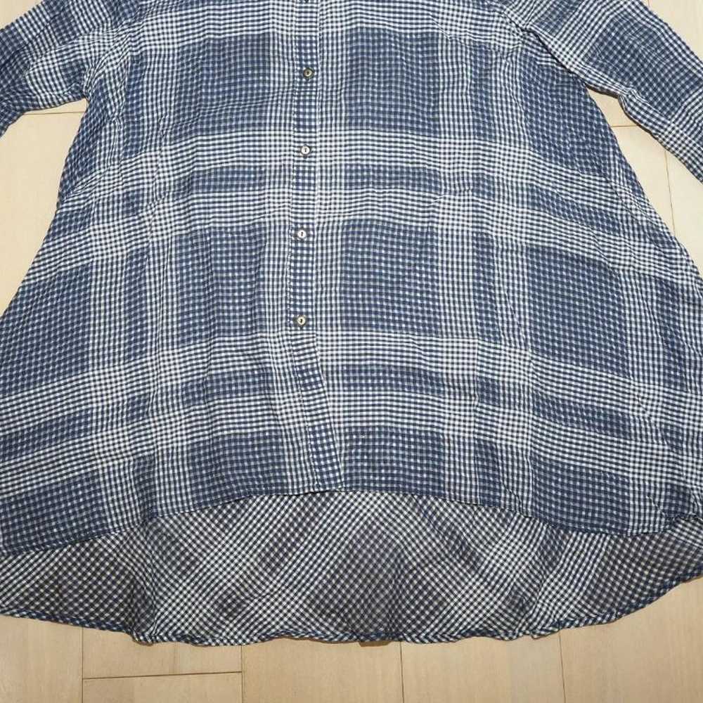 Flare Check Shirt 40 - image 6