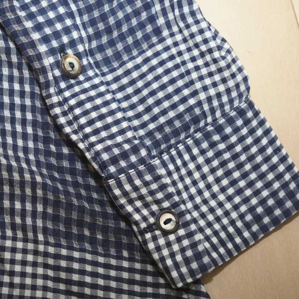 Flare Check Shirt 40 - image 7