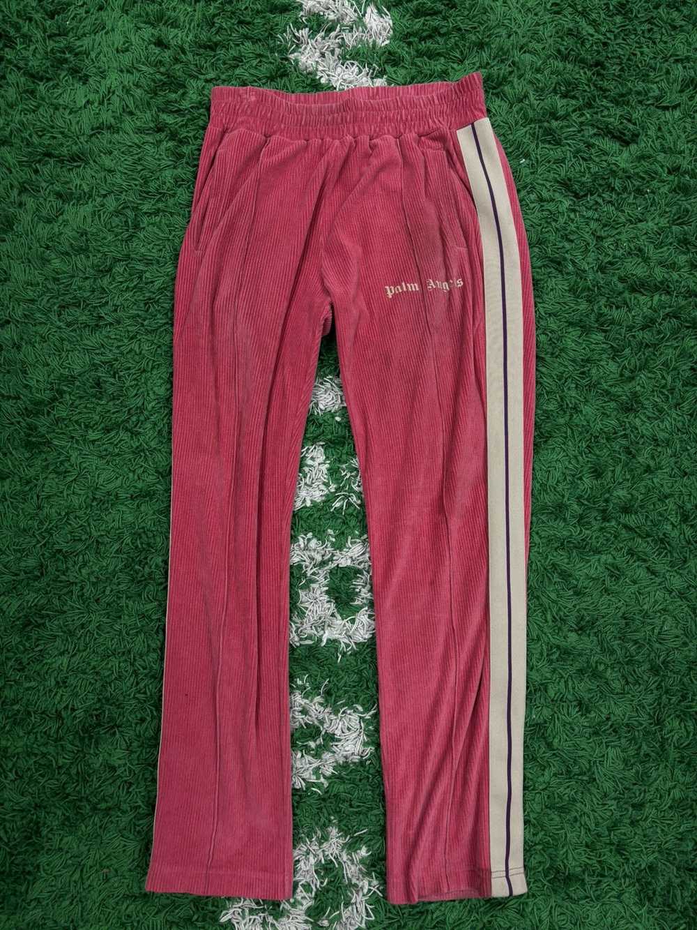 Palm Angels Palm Angels Velour Pants XL X-LARGE - image 1