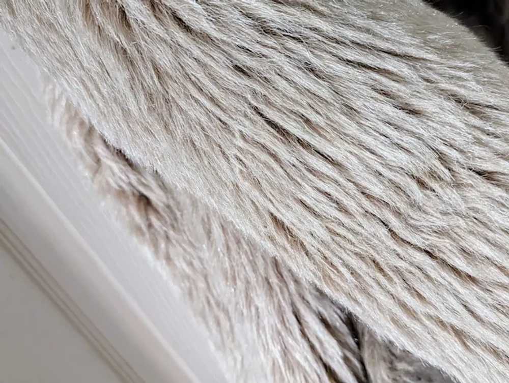 48 hour SALE! BETMAR Faux fur coat and hat silver… - image 3