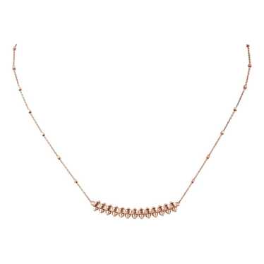 Cartier Clash pink gold necklace