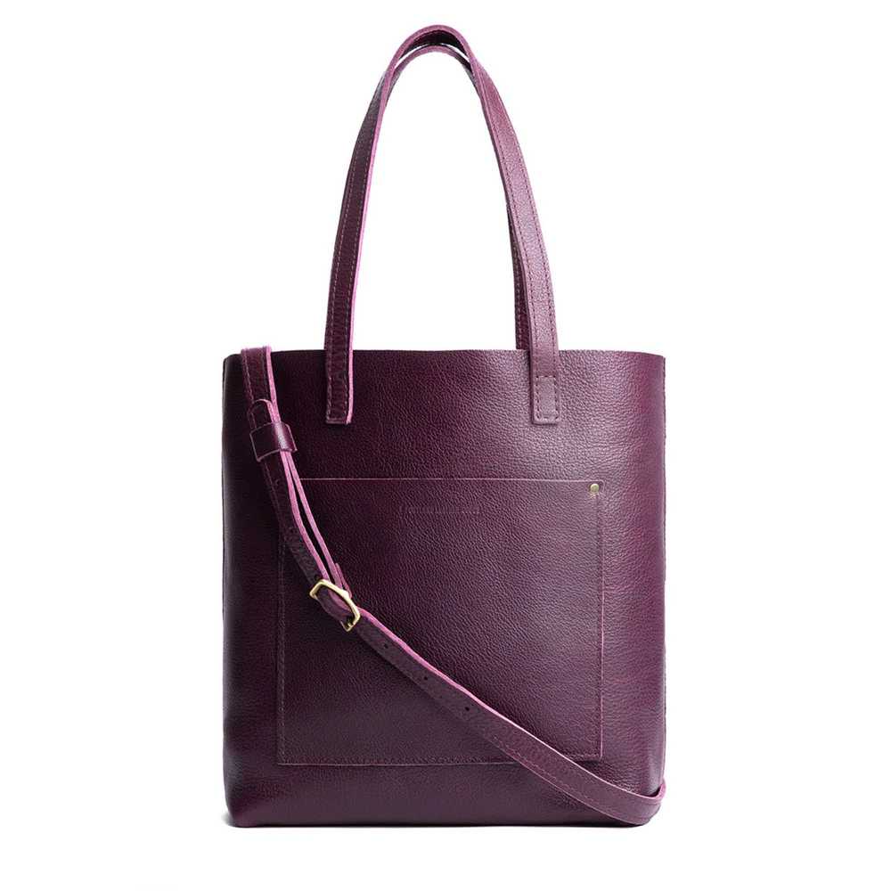 Portland Leather Crossbody Tote - image 1