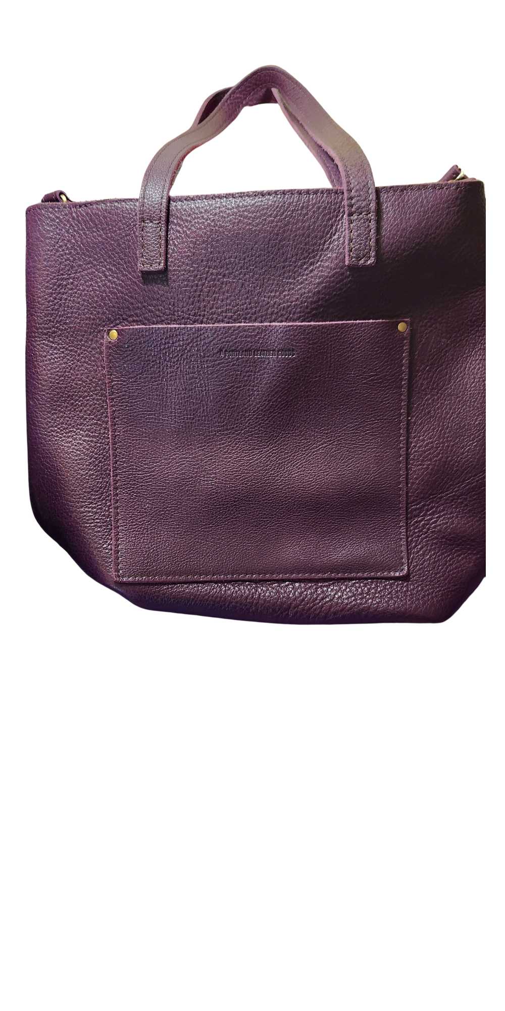 Portland Leather Crossbody Tote - image 2