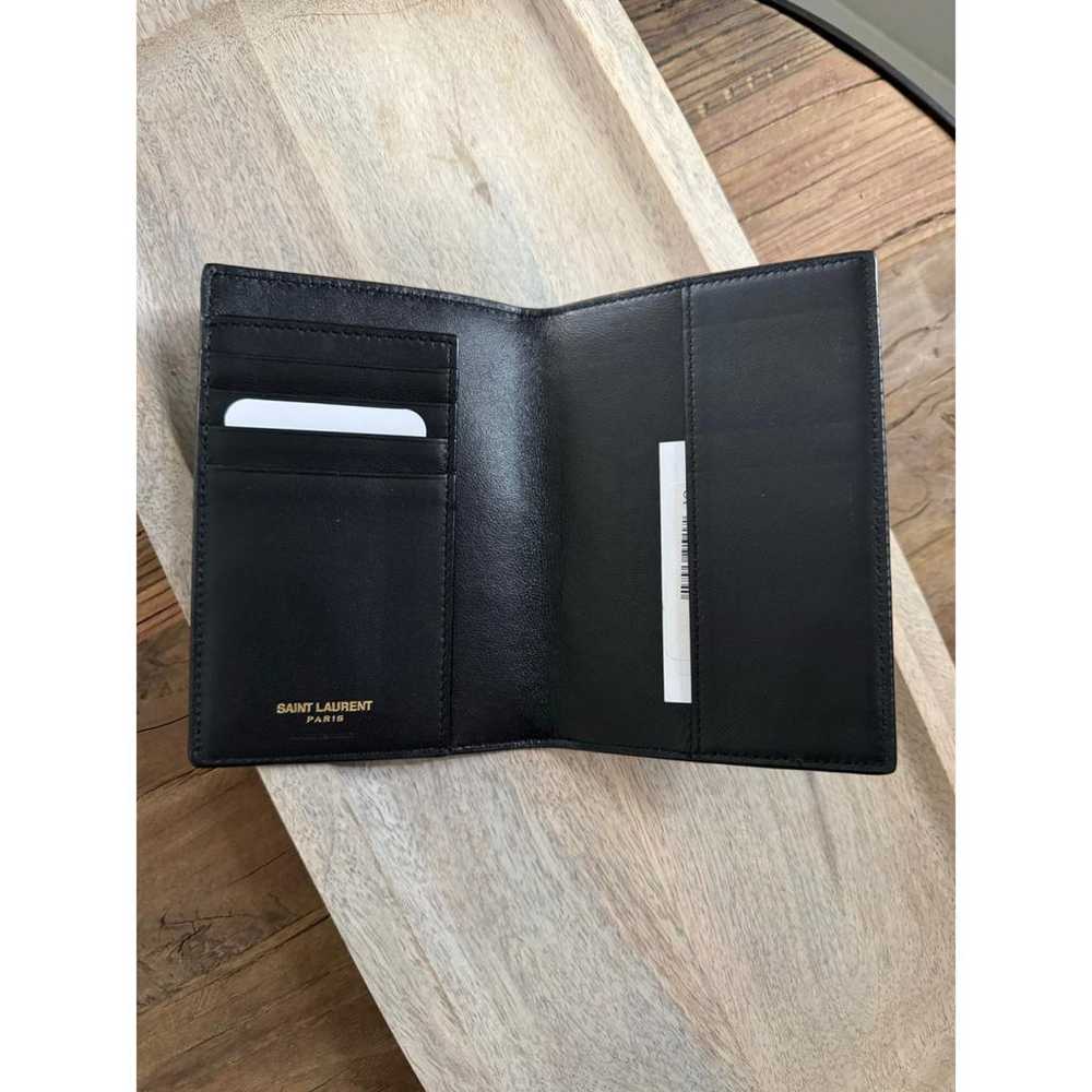 Saint Laurent Leather wallet - image 4