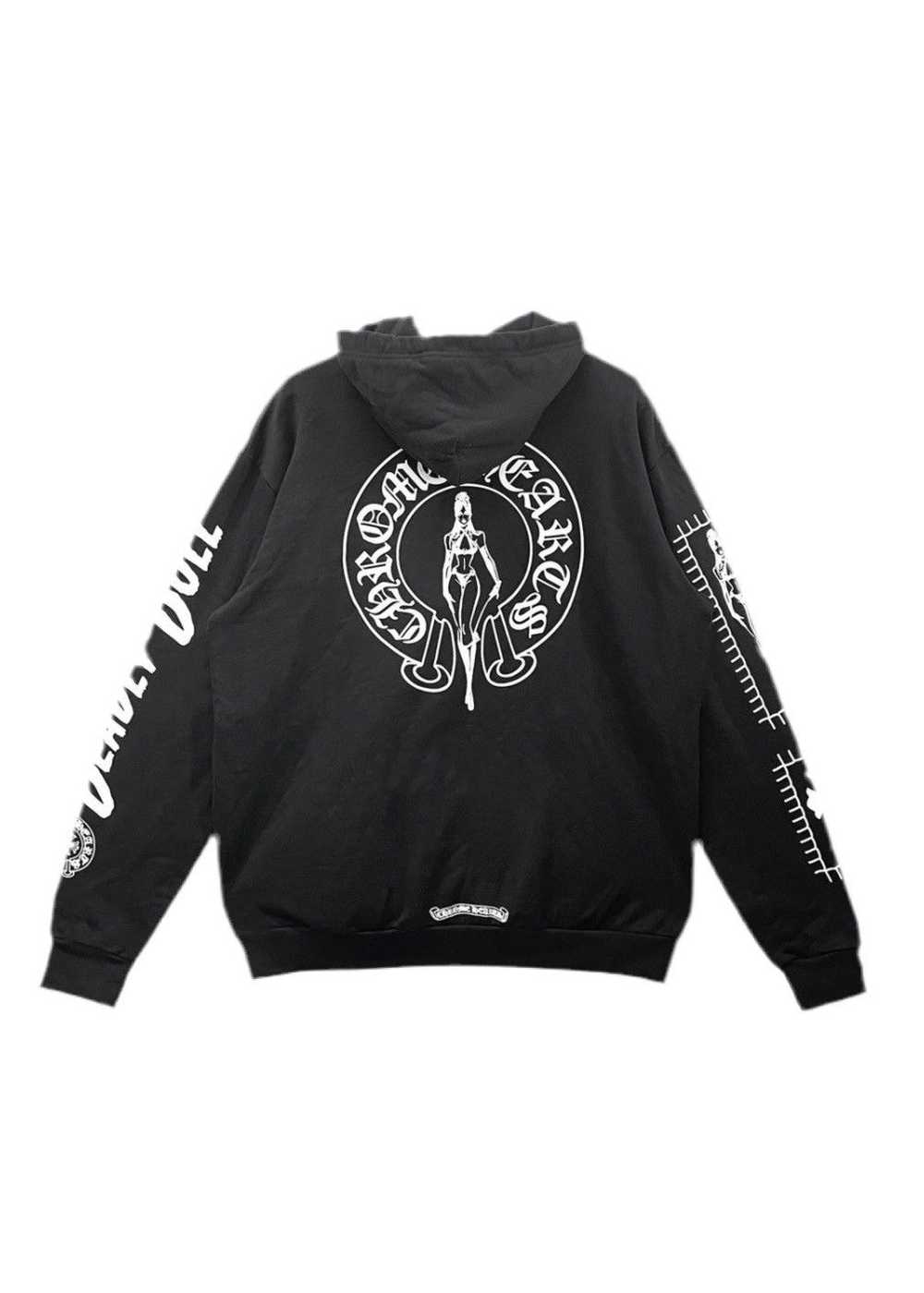 Chrome Hearts Chrome Hearts Deadly Doll Hoodie Bl… - image 1