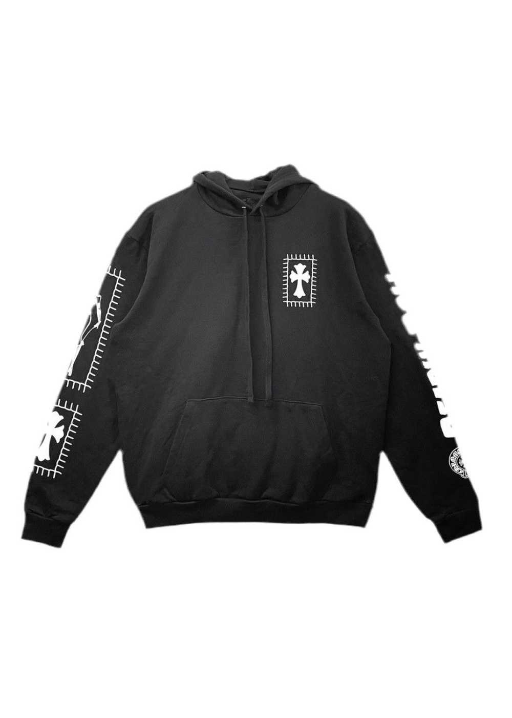 Chrome Hearts Chrome Hearts Deadly Doll Hoodie Bl… - image 2