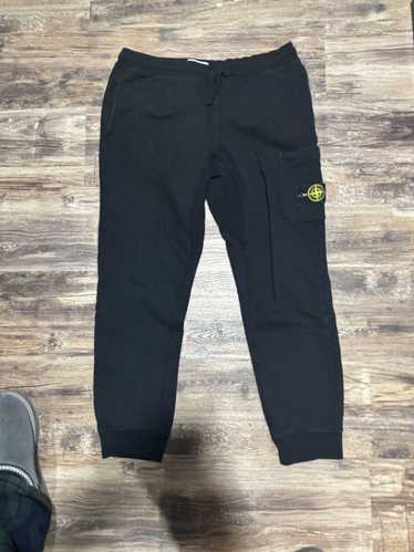 Stone Island Stone Island Black Cargo Joggers