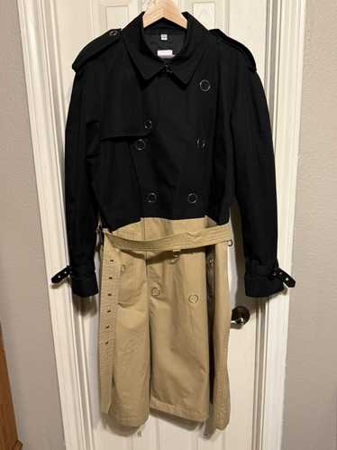 Burberry Color Blocked Trench Coat