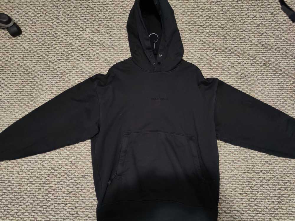 Stone Island Stone Island Black embroidered hoodie - image 2