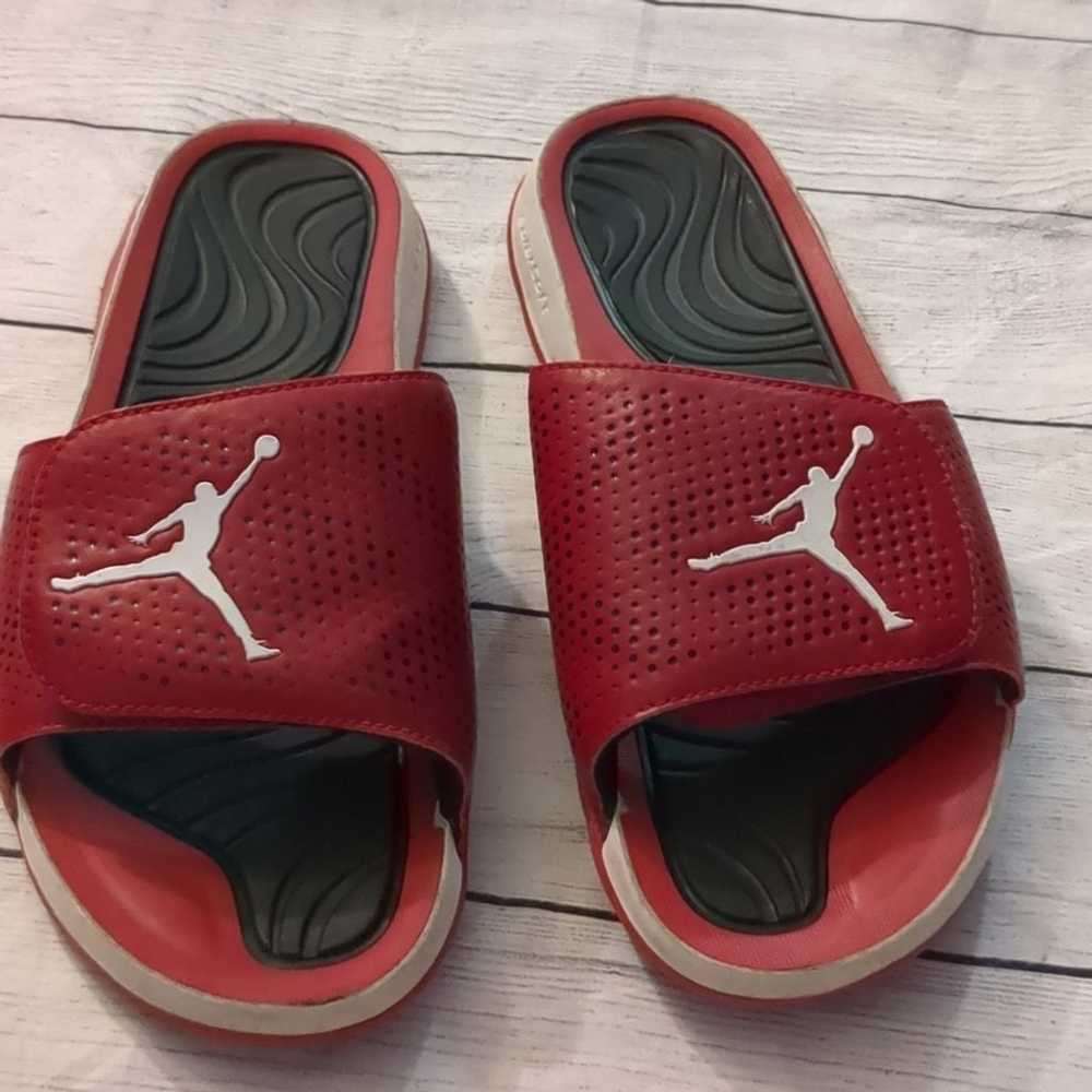 Jordan Brand Jordan hydro 5 slide gym red size 10 - image 2