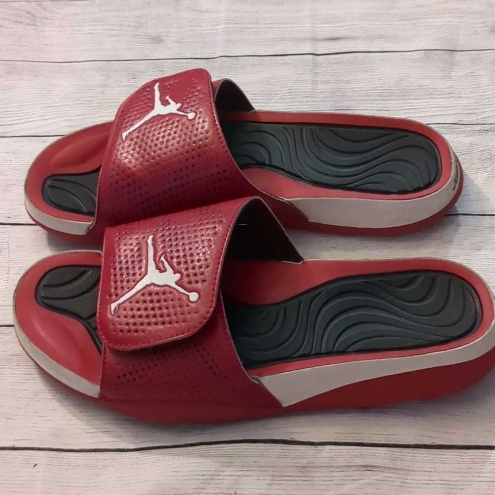 Jordan Brand Jordan hydro 5 slide gym red size 10 - image 3