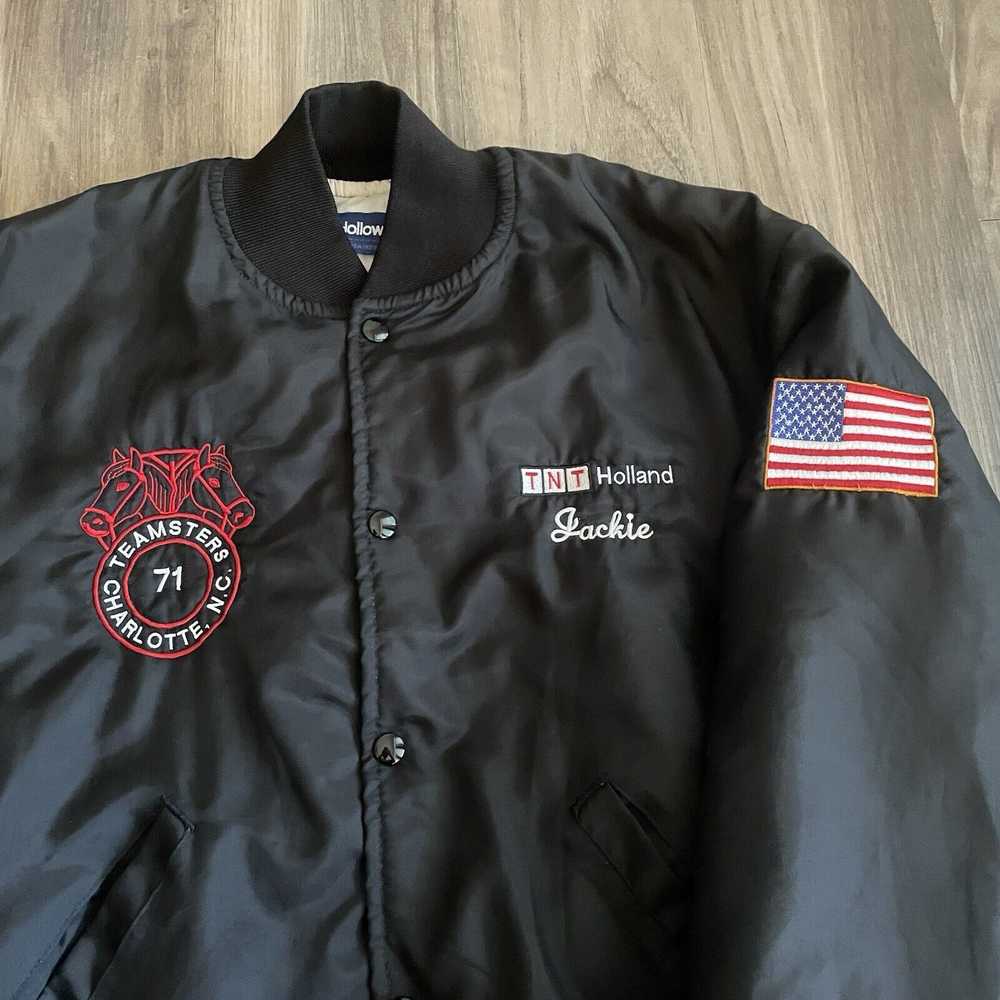 Holloway × Vintage Vintage Teamsters Satin Jacket… - image 3