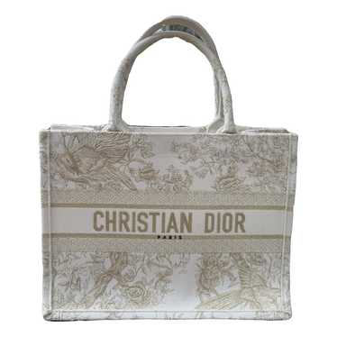 Dior Book Tote leather tote