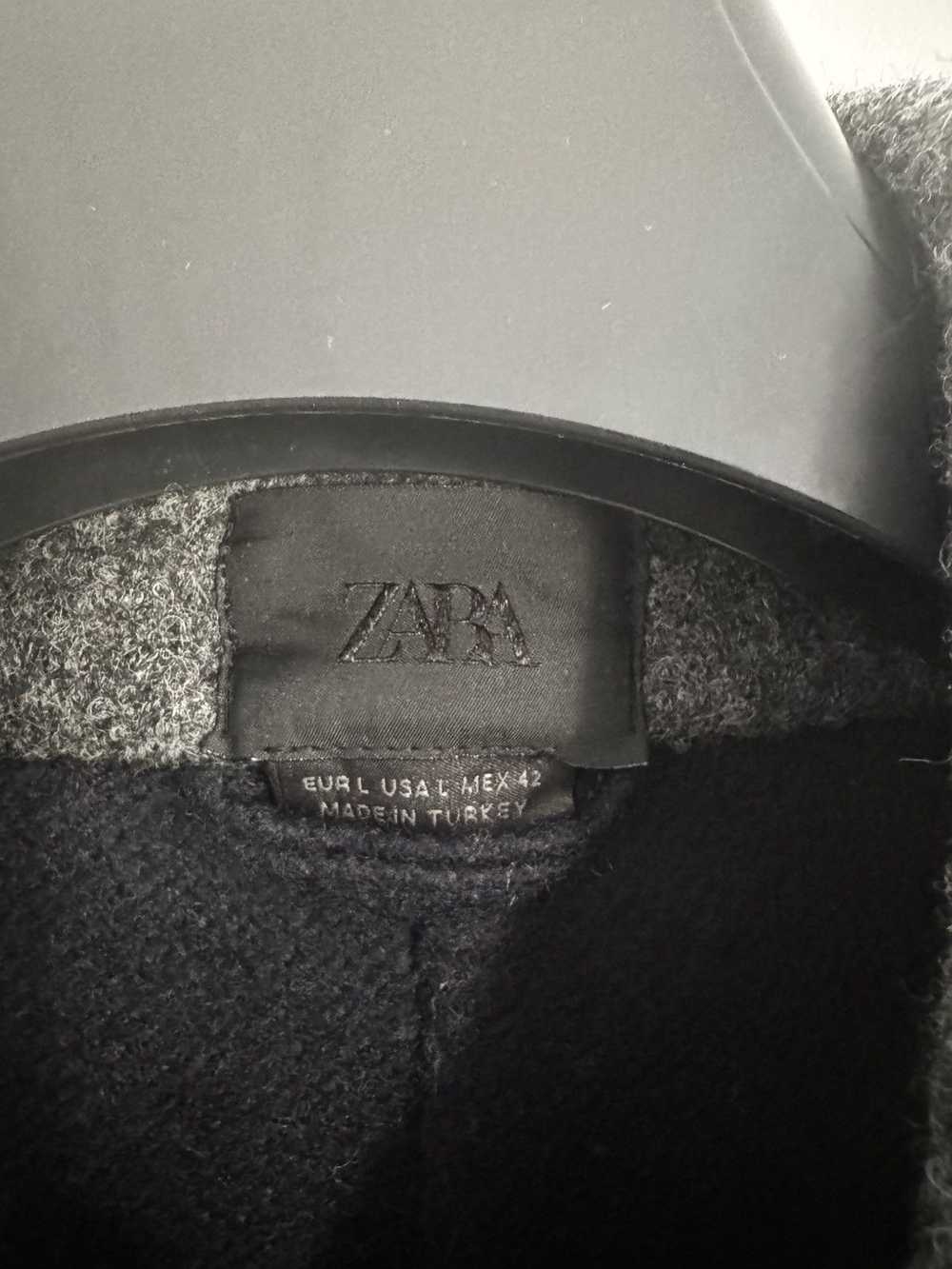 Zara Zara Raglan Wool Overcoat - image 4