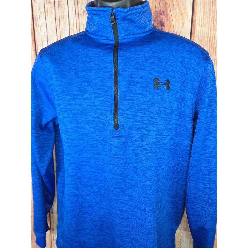 Under Armour Under Armour Blue ColdGear 1/4 Zip P… - image 2