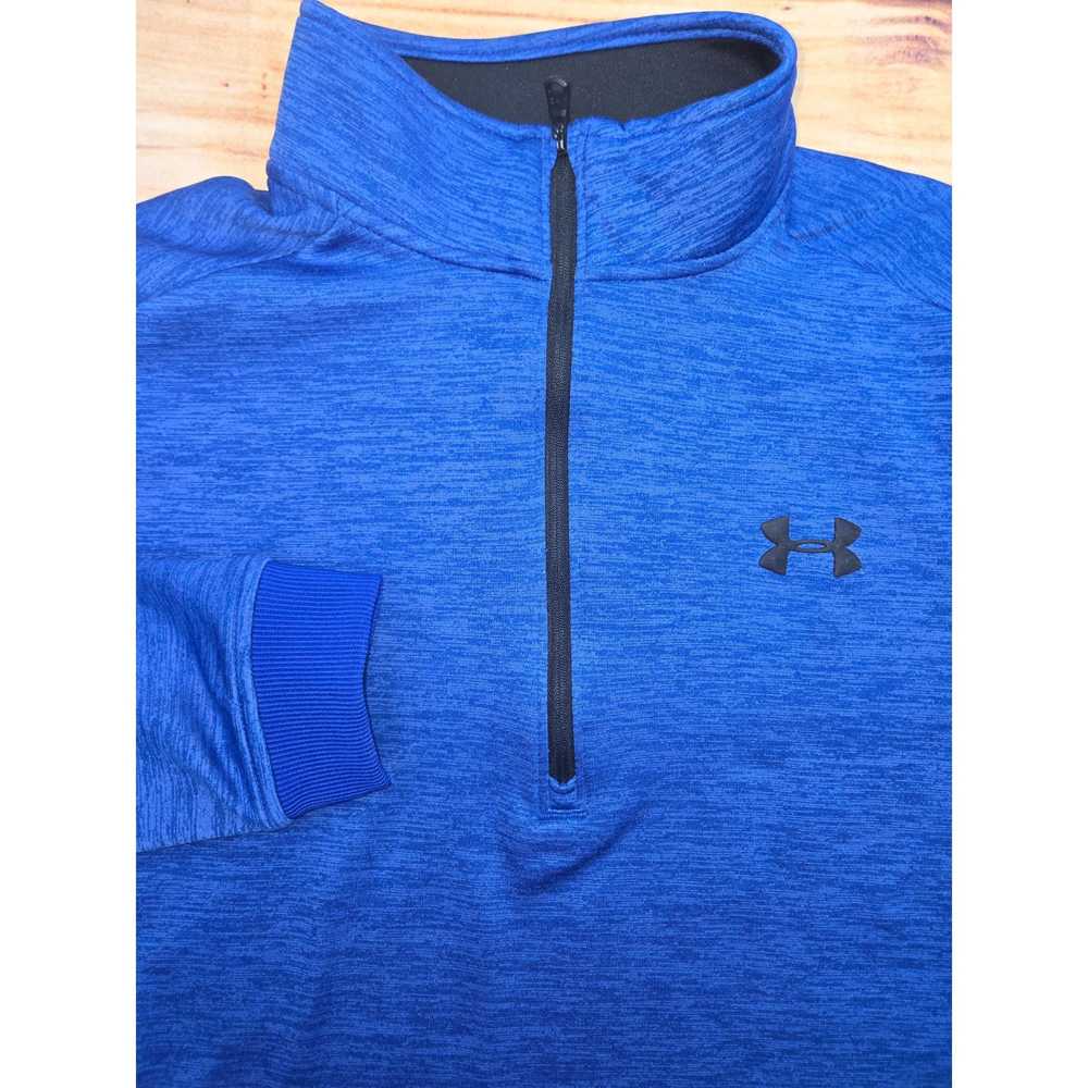 Under Armour Under Armour Blue ColdGear 1/4 Zip P… - image 3