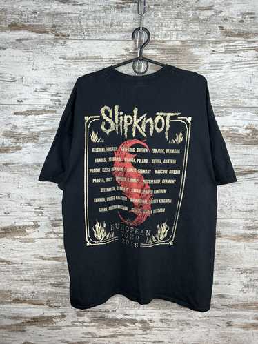 Rock T Shirt × Slipknot × Vintage Mens Vintage Sli