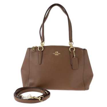 Coach Leather tote