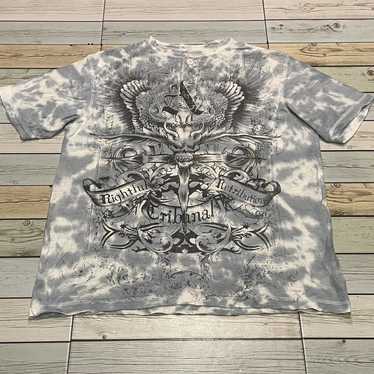 Affliction × Ed Hardy × Tapout Rare Wings Cross T… - image 1