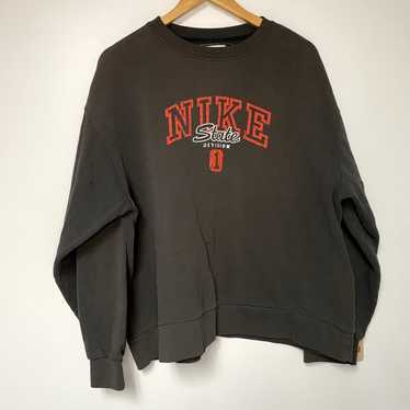 Nike Nike Sweatshirt Gray Swoosh T-Shirt Just Do … - image 1