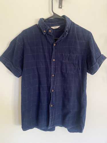 3sixteen Short Sleeve Navy Button Up.