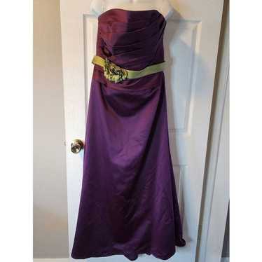 The Unbranded Brand DaVita Purple Formal Dress