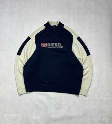 Diesel × Vintage Sweter Diesel spellout big logo v