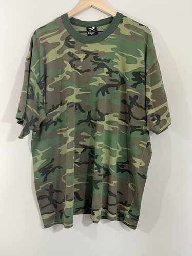 Vintage Single Stitch Oversize Big XXXL Camo Print