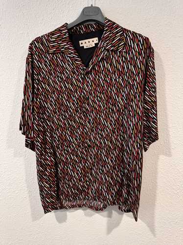 Marni Marni Silk Bowler shirt size 54