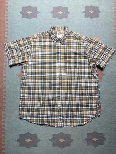 Carhartt × Vintage VTG carhartt button shirt plaid