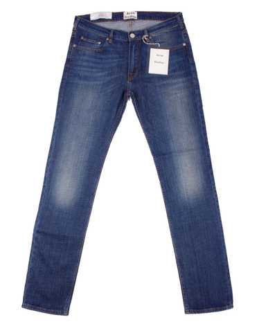 Acne Studios ACNE STUDIOS LIGHT WASHED BLUE JEANS