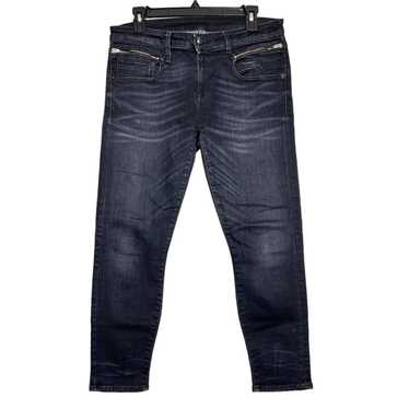 R13 R13 Biker Boy Jeans WOMEN 29 WAIST 32 x 26 St… - image 1