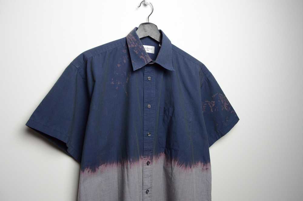 Handmade × Vintage × Yves Saint Laurent ysl shirt… - image 3